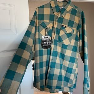 Teal Dixxon Flannel